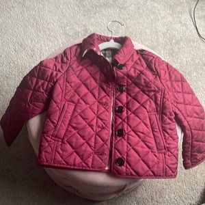 Burberry Diamond Quilted Jacket As Is